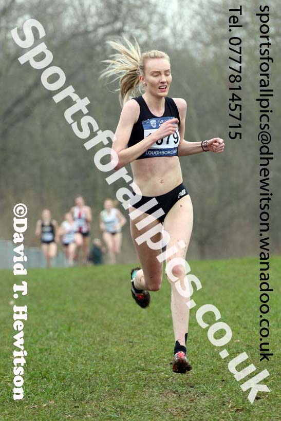 Senior womens Inter Counties Cross Country, Prestwold Hall, Loughborough. Photo: David T. Hewitson/Sports for All Pics